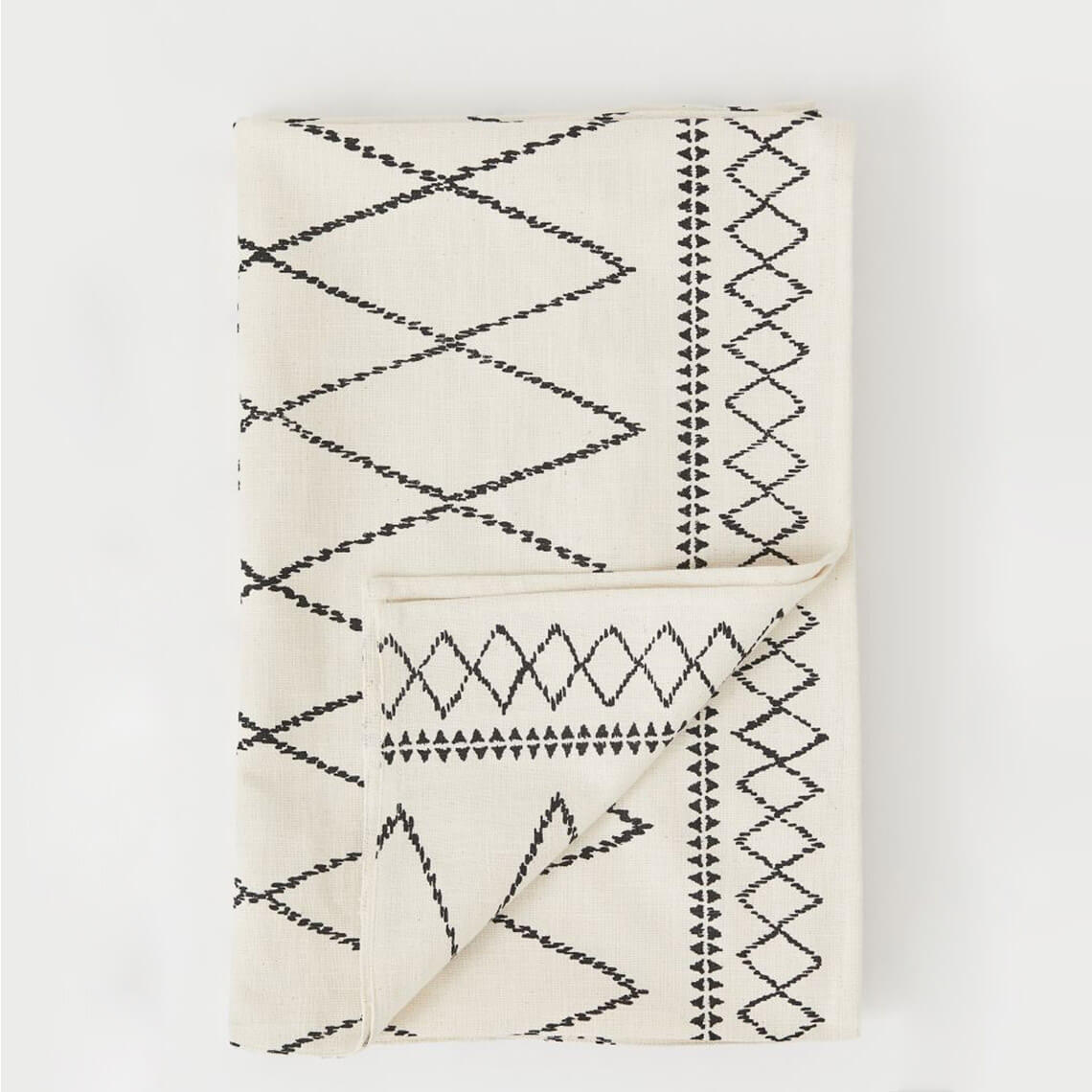 Patterned Cotton Tablecloth 1 Patterned Cotton Tablecloth