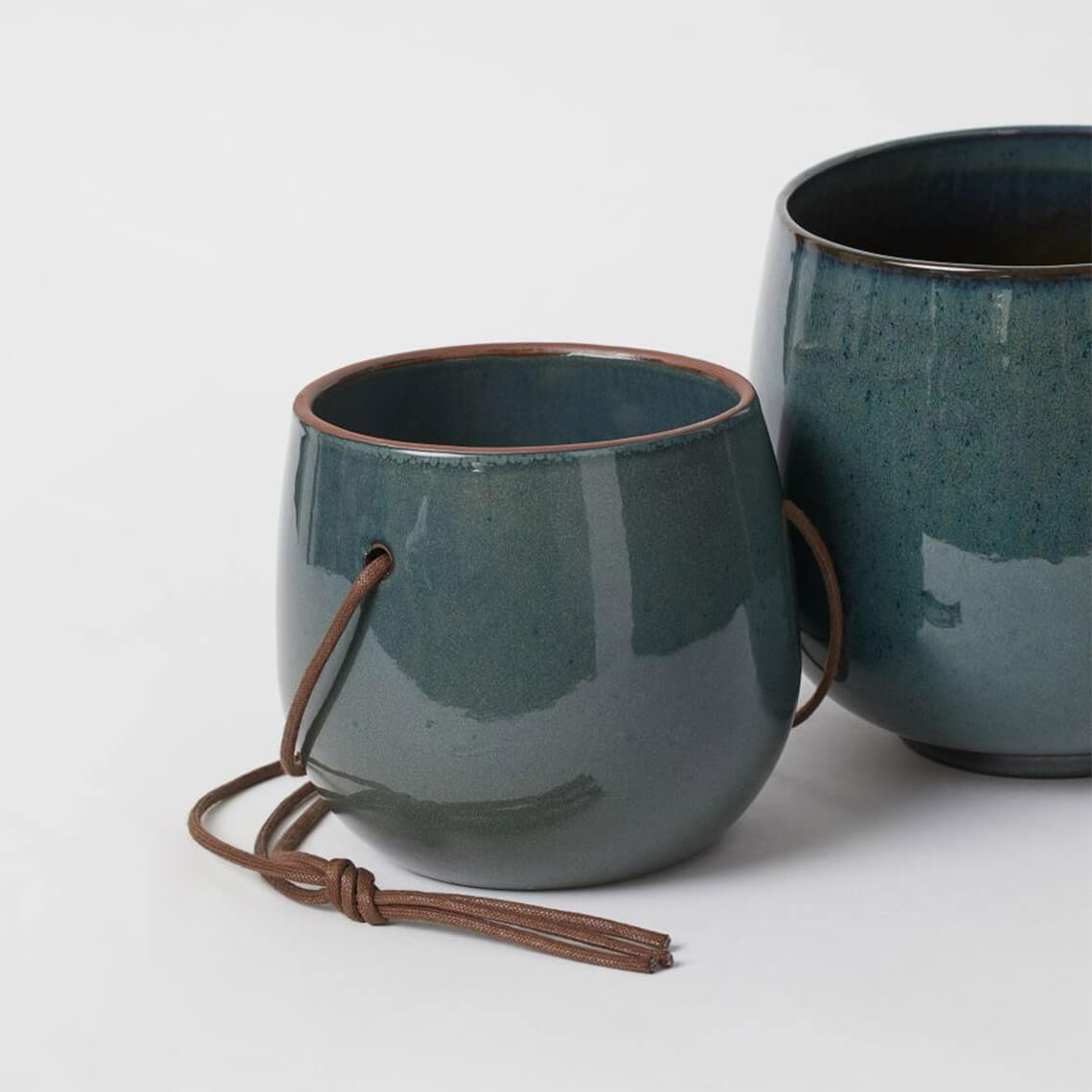 Glazed Ceramic Hanging Pot 1 Glazed Ceramic Hanging Pot