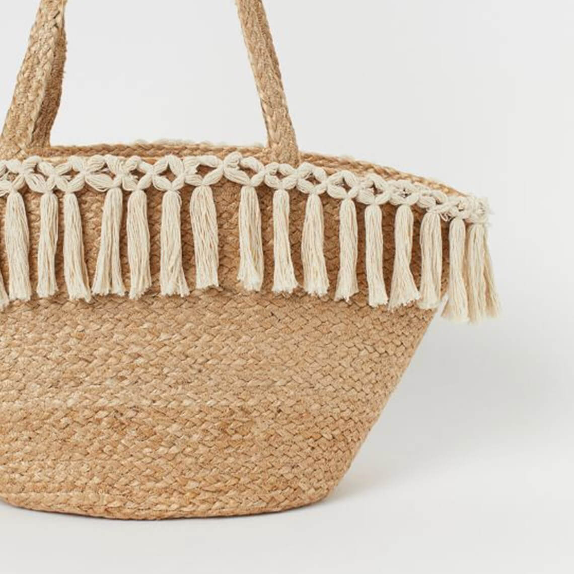 Tasseled Beach Bag 3 Tasseled Beach Bag - Image 3