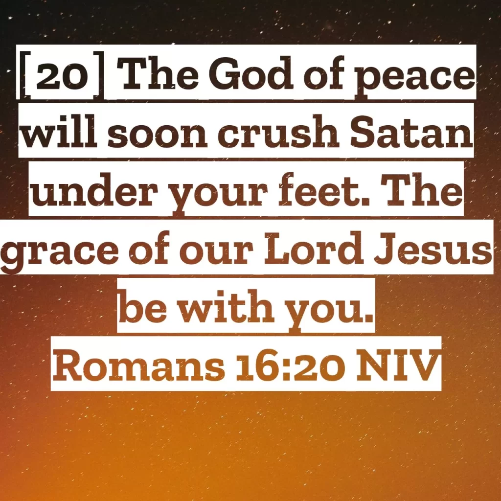 BE CAREFUL WITH THE ANTICS OF SATAN 1 BE CAREFUL WITH THE ANTICS OF SATAN