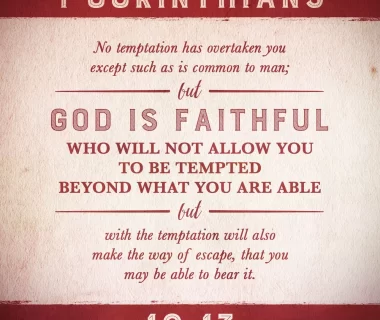 VICTORY OVER SEXUAL SINS