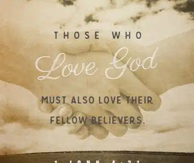 THE DANGER OF SERVING WITHOUT INTIMACY