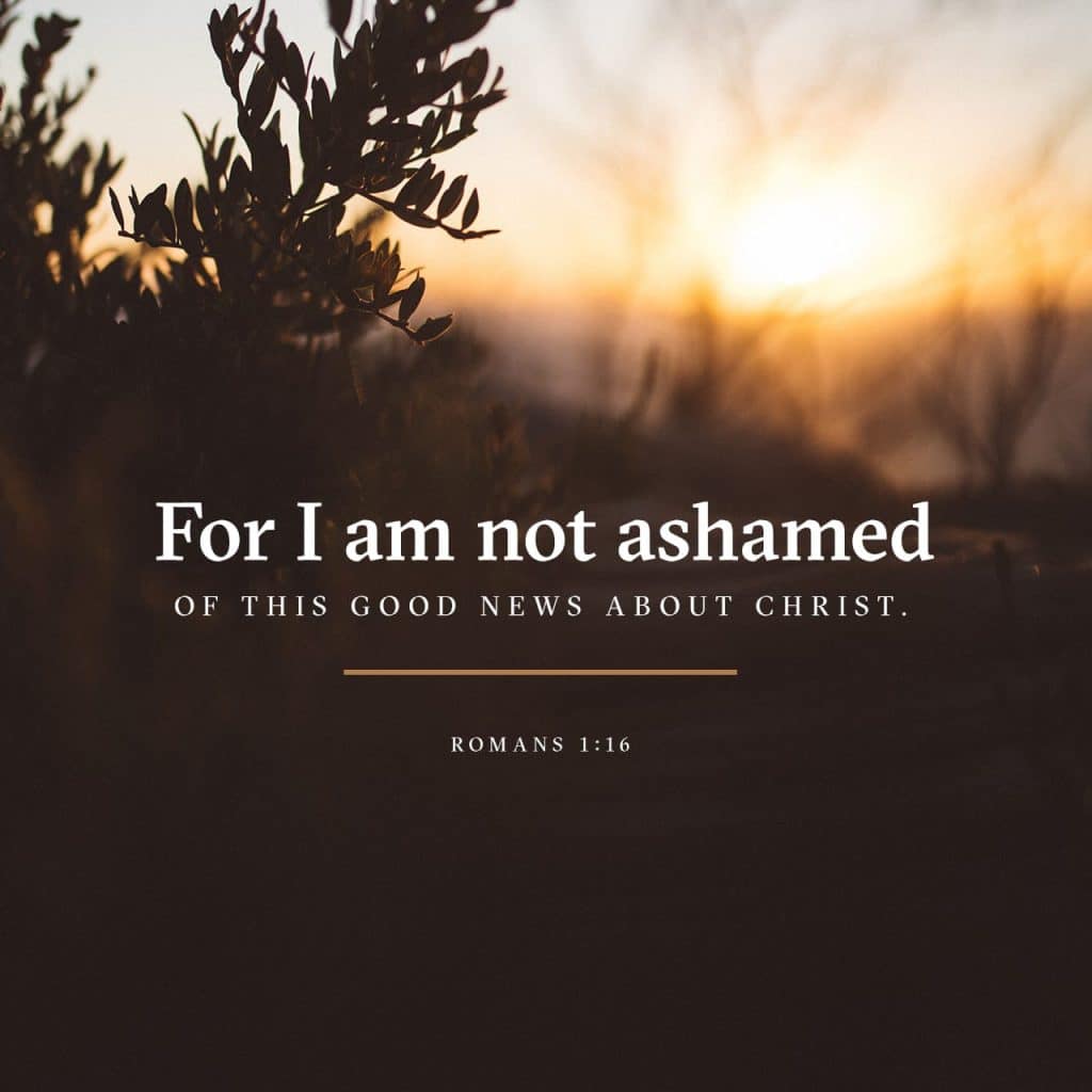 UNASHAMED FOR JESUS