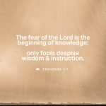 A BRAND NEW BEGINNING OF GENUINE REPENTANCE