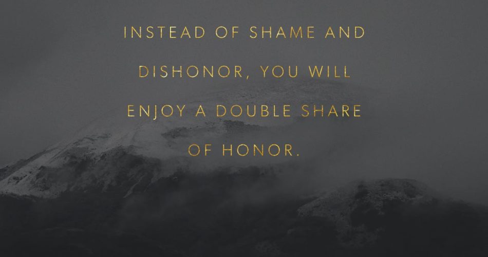 THE LAW OF THE DOUBLE PORTION