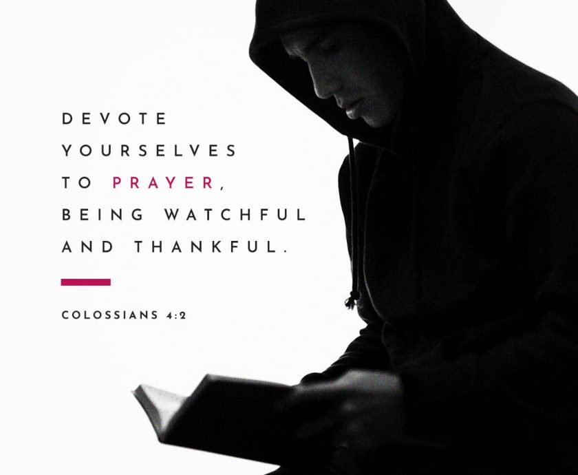 BE VIGILANT AS YOU AWAIT HIS COMING