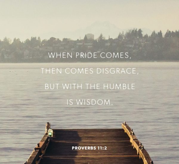 QUIT PRIDING YOURSELF IN YOUR ABILITIES