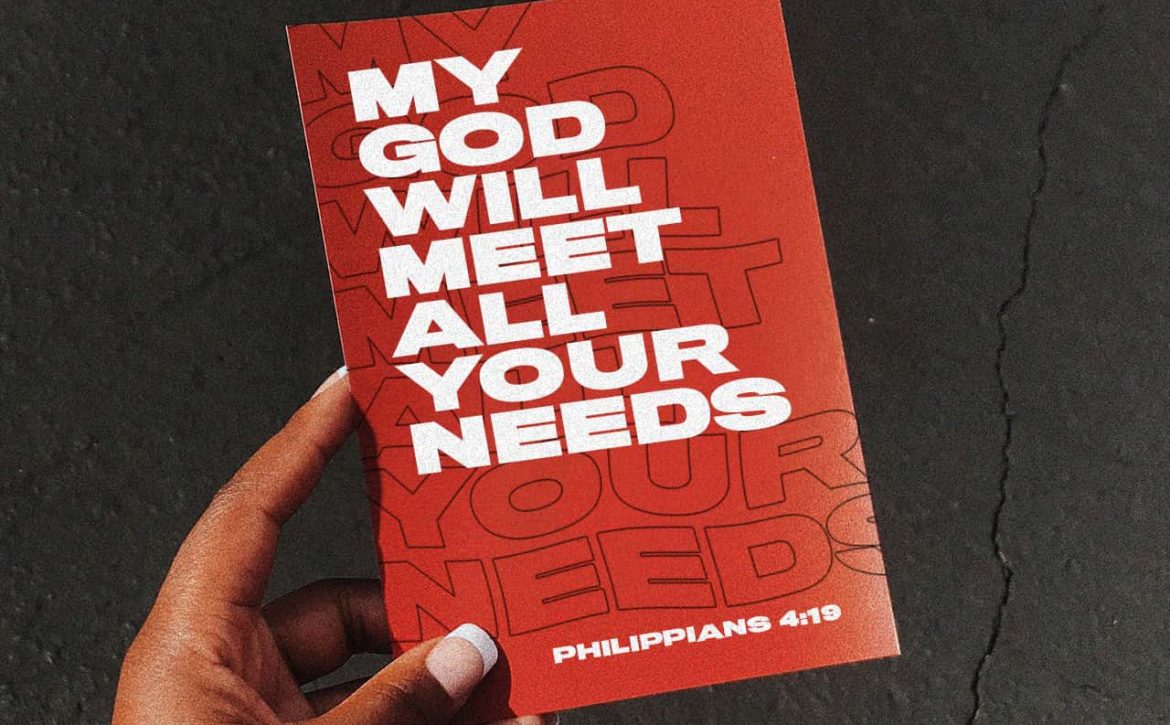 Blog Listing 5 MY GOD SHALL SUPPLY YOUR NEEDS
