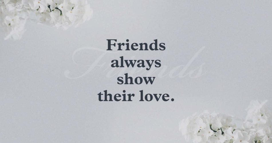 MIND YOUR FRIENDS