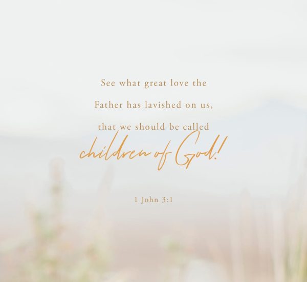 CHILDREN BELONG TO GOD