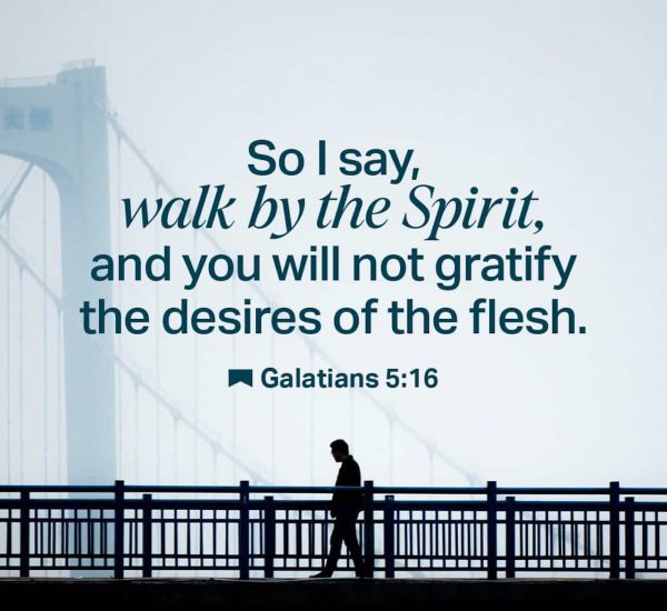 WALKING IN THE SPIRIT IS THE ANSWER