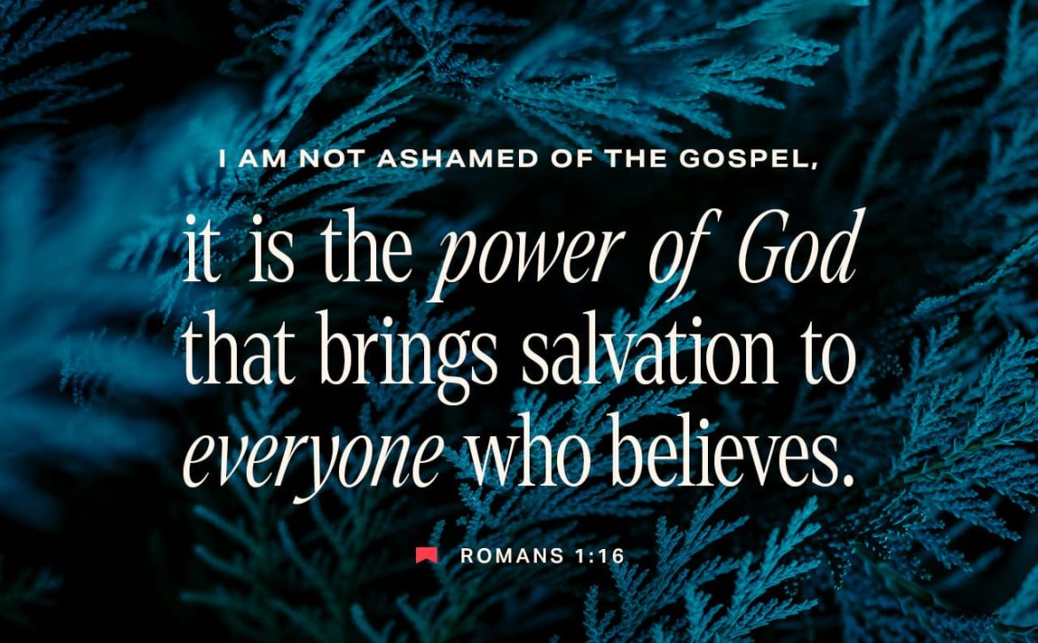 Blog Listing 5 THE POWER IS IN THE GOSPEL